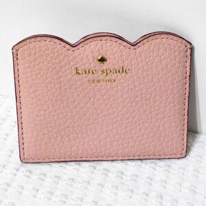 Kate Spade New York Leewood Place Card Credit Card Wallet Holder Pink Granite